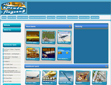 Tablet Screenshot of flugzeugspiele.net